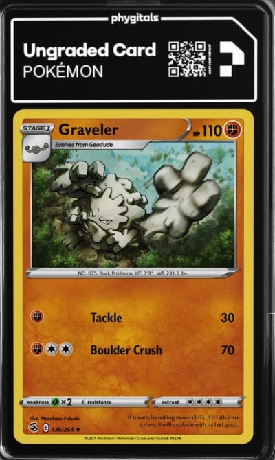 2021 Graveler Fusion Strike #136