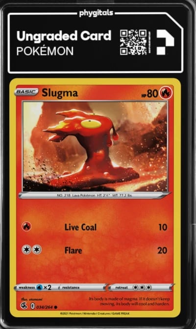 2021 Slugma Fusion Strike #034