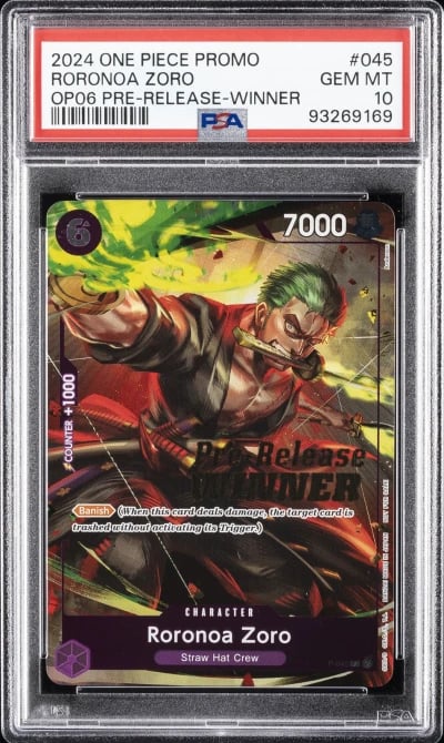 2024 ONE PIECE PROMOS #045 RORON