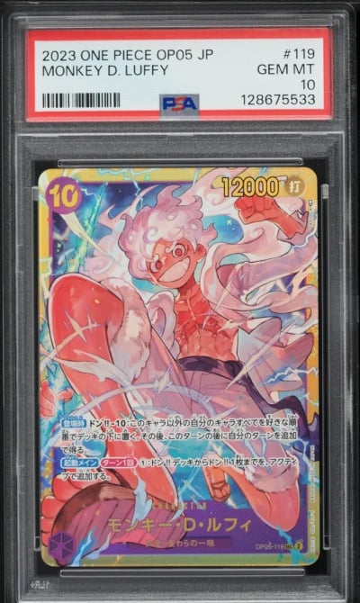 2023 One Piece Japanese Awakening Of The New Era Monkey D. Luffy #119 PSA 10 GEM MINT
