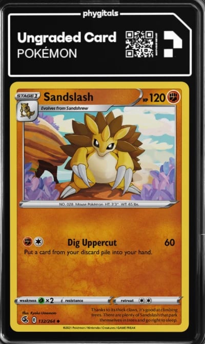 2021 Sandslash Fusion Strike #132