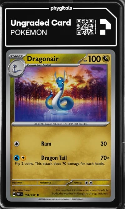 2023 Dragonair Obsidian Flames #