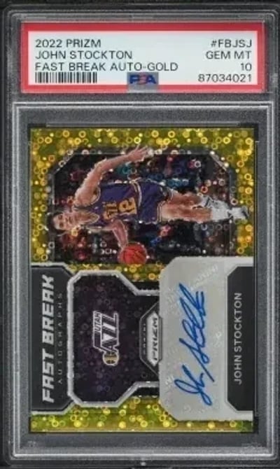 2022 Panini Prizm Fast Break Gol