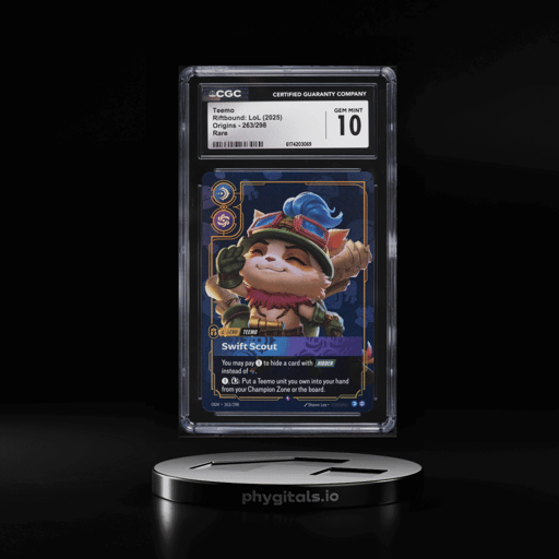 2025 Riftbound League Of Legends LOL Origins Teemo #263 CGC 10 GEM MINT