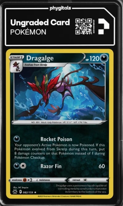 2023 Dragalge Crown Zenith #082
