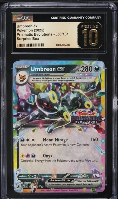 2025 Pokemon SV Prismatic Evolut