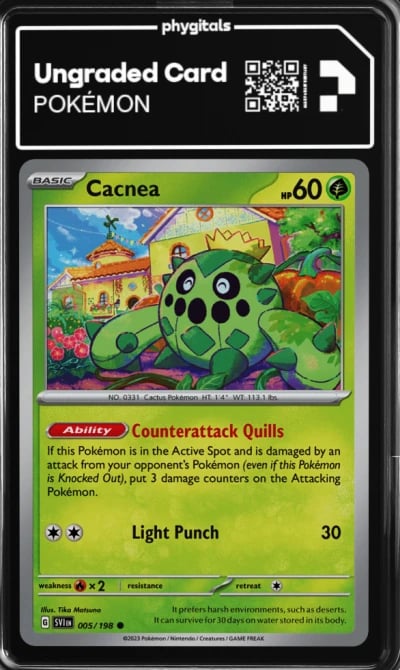 2023 Cacnea Scarlet & Violet #00