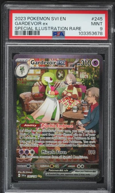 2023 Pokemon Scarlet & Violet SIR Gardevoir ex #245 PSA 9 MINT