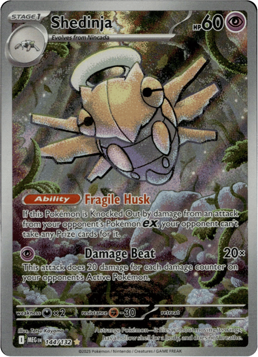 2025 Shedinja #144 Mega Evolution
