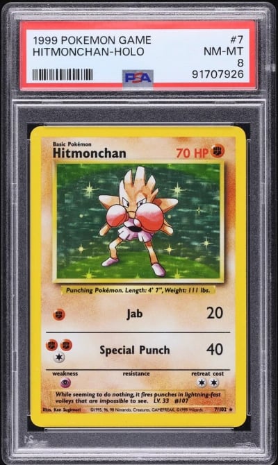 1999 Pokemon Base Set Holo Hitmo