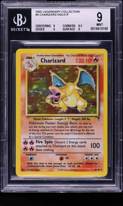 2002 Pokemon Legendary Collectio