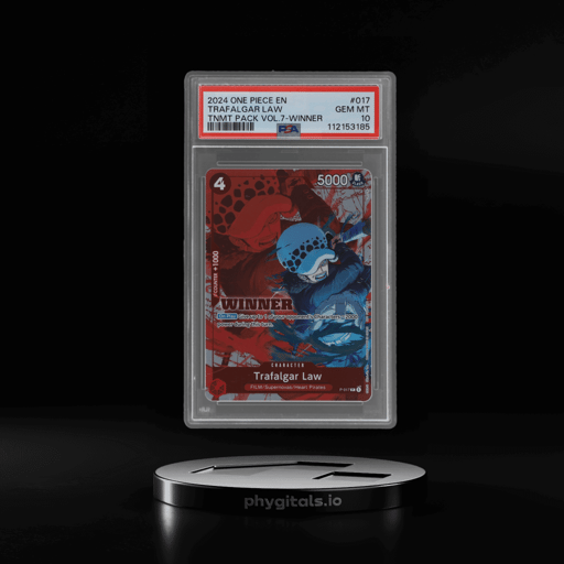 2024 One Piece Tournament Promo Winner Pack Vol 7 Trafalgar Law #P017 PSA 10