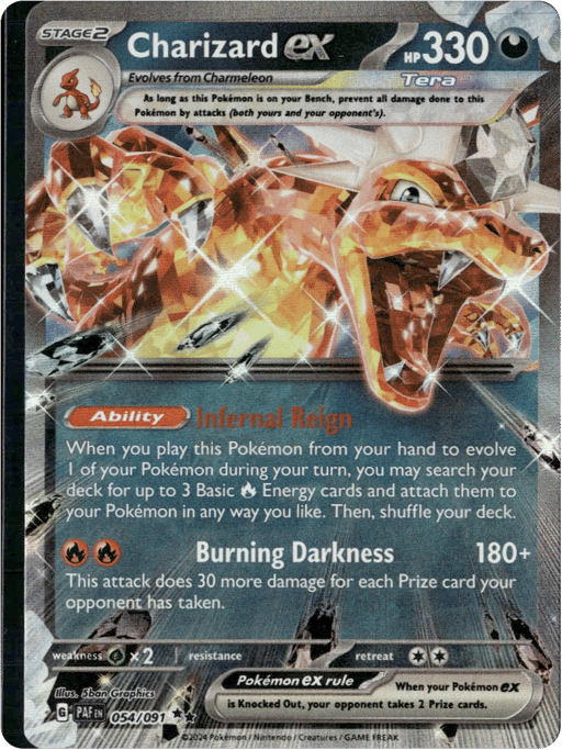 2024 Charizard ex #54 Paldean Fates