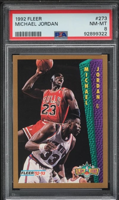 1992 Fleer Basketball Michael Jo