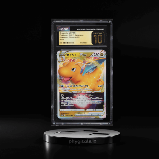 2022 Pokemon Japanese Sword & Shield GO Holo Dragonite VSTAR #50 CGC 10 PRISTINE