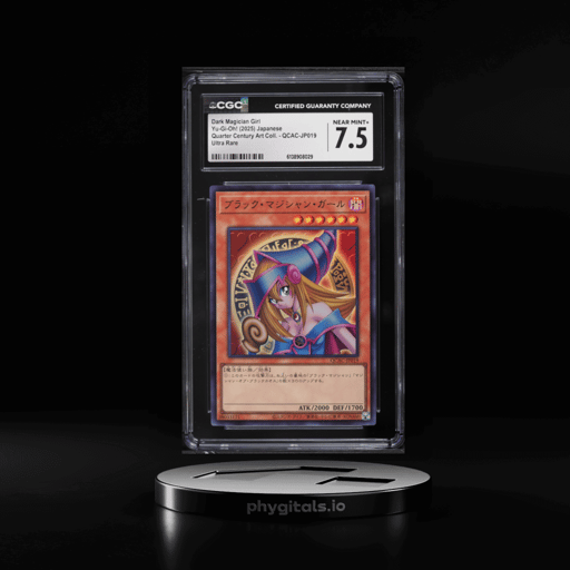 2025 Yu-Gi-Oh! Japanese QCAC Ultra Rare Dark Magician Girl #QCAC-JP019 CGC 7.5 NRMT+