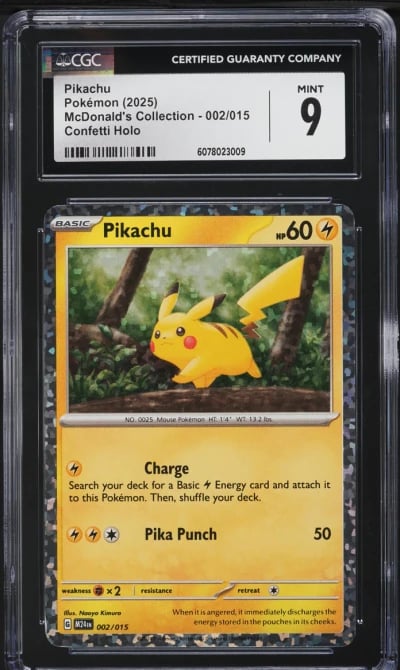 2025 Pokemon McDonald's Collecti