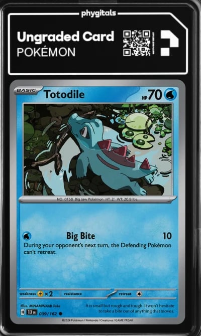 2024 Totodile Temporal Forces #039