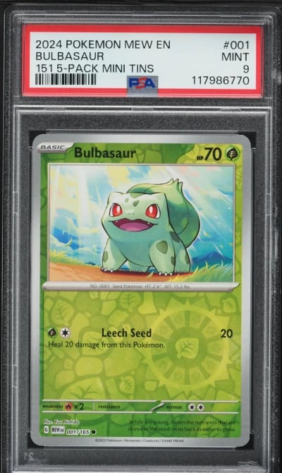 2024 Pokemon Mew En-151 5 Pack M