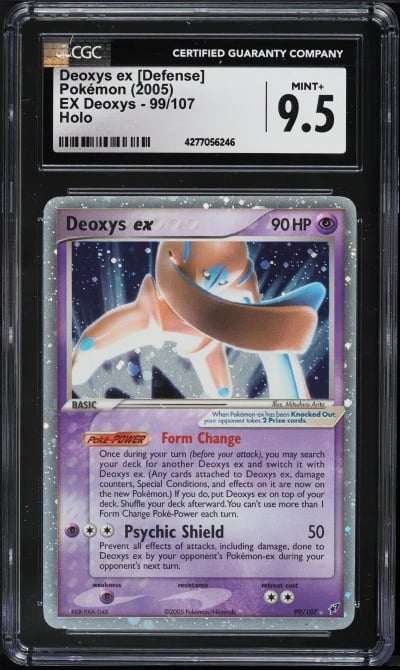 2005 Pokemon EX Deoxys Holo Deox