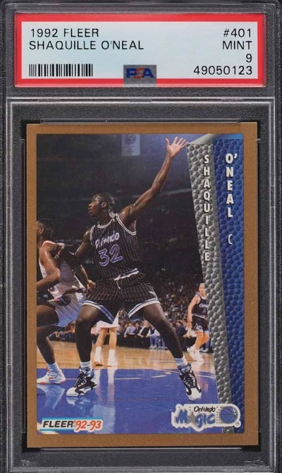 1992 Fleer Basketball Shaquille 