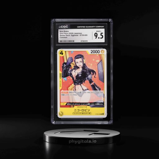 2026 One Piece Japanese Starter Deck: Egghead Nico Robin #ST29-009 CGC 9.5 MINT+