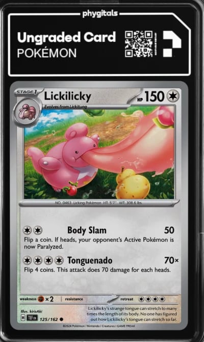 2024 Lickilicky Temporal Forces #125