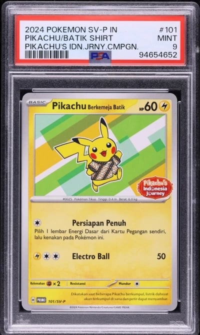 2024 Pokemon Indonesian SV Promo