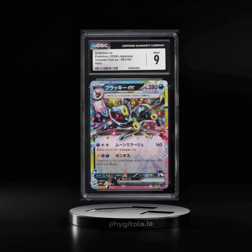 2024 Pokemon Japanese Scarlet & Violet Terastal Fest Ex Holo Umbreon EX #93 CGC 9 MINT