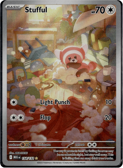 2025 Stufful #154 Mega Evolution