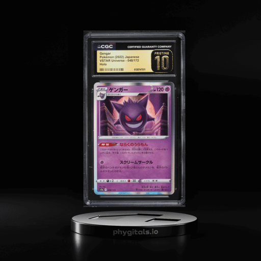2022 Pokemon Japanese Sword & Shield VSTAR Universe Holo Gengar #48 CGC 10 PRISTINE