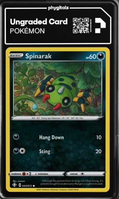2021 Spinarak Shining Fates #043