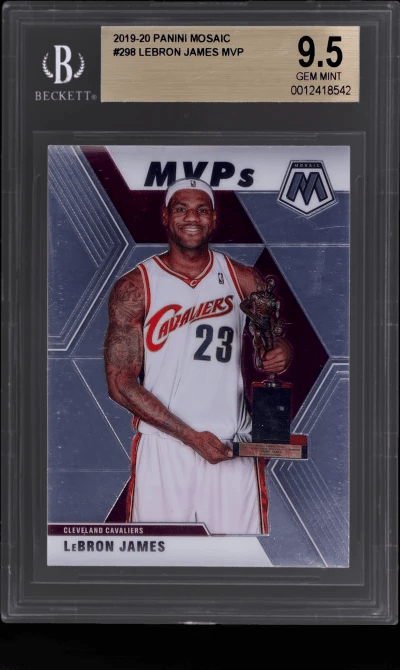 2019 Panini Mosaic MVP LeBron Ja
