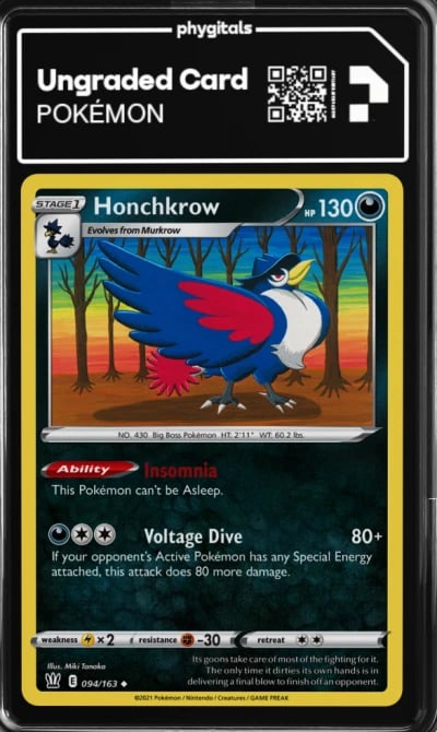 2021 Honchkrow Battle Styles #94