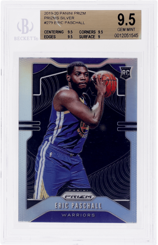 2019 Panini Prizm Silver Prizm Eric Paschall #279 BGS 9.5