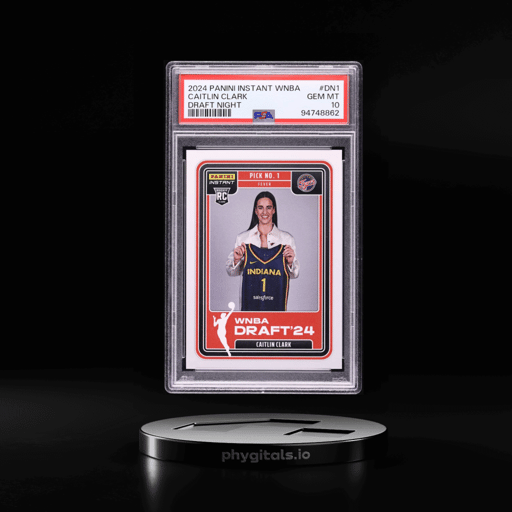 2024 Panini Instant WNBA Draft Night Caitlin Clark ROOKIE /45316 #DN-1 PSA 10