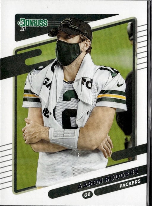 2021 Aaron Rodgers #155 Donruss