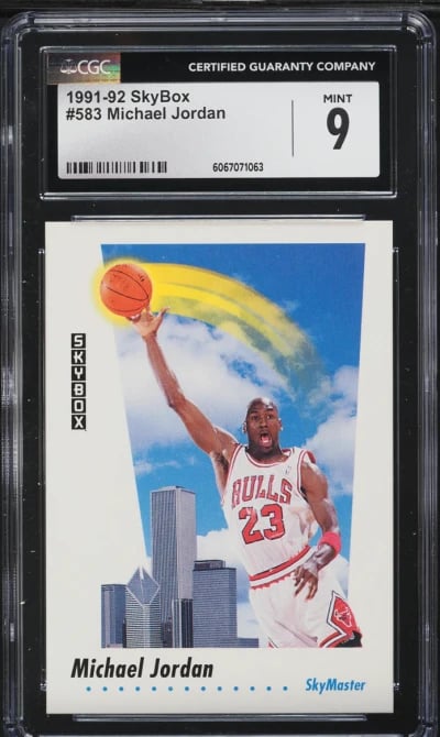 1991 Skybox Basketball Michael J