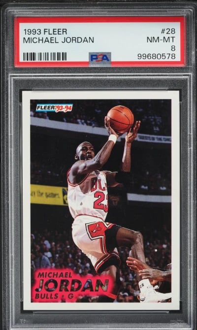 1993 Fleer Basketball Michael Jo