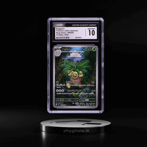 2025 Pokemon Japanese Mega Brave AR Exeggutor #66 CGC 10 GEM MINT
