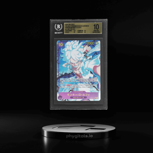 2024 One Piece Premium Booster Japanese Alternate Art Monkey D. Luffy #OP05119 BGS 10