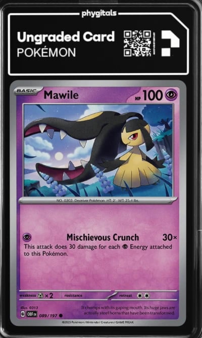 2023 Mawile Obsidian Flames #089