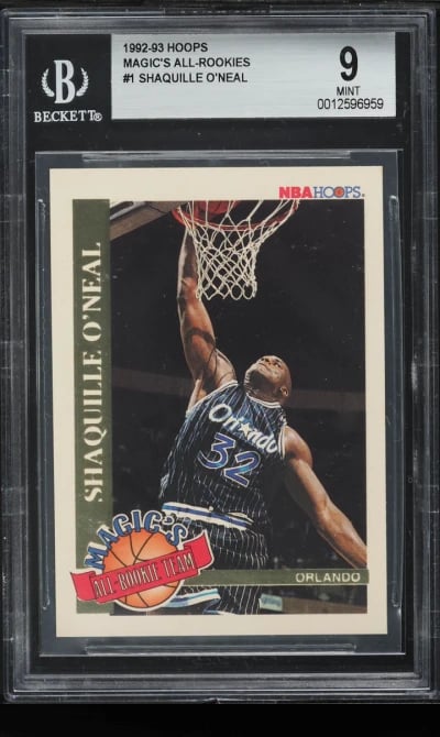 1992 Hoops Magics All-Rookie Tea