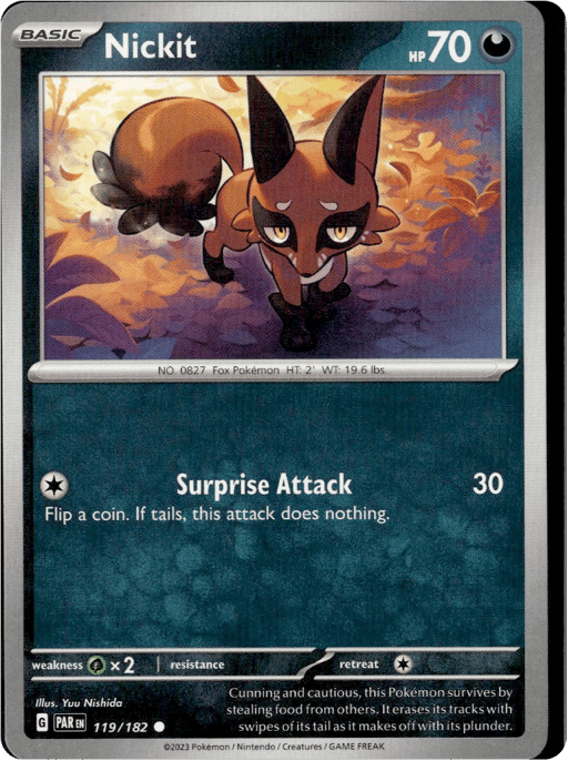 2023 Nickit #119 Paradox Rift