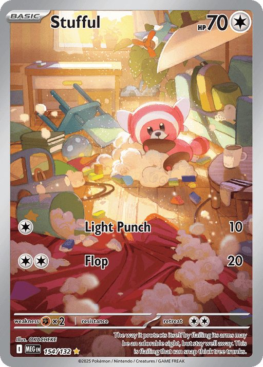 2025 Stufful #154 Mega Evolution