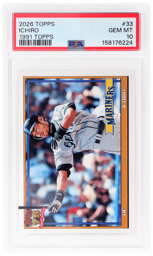 2026 Topps '91 Ichiro #T91-33 PSA 10