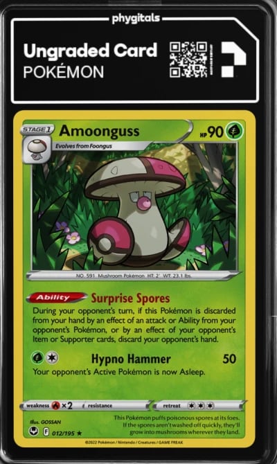 2022 Amoonguss Silver Tempest #0