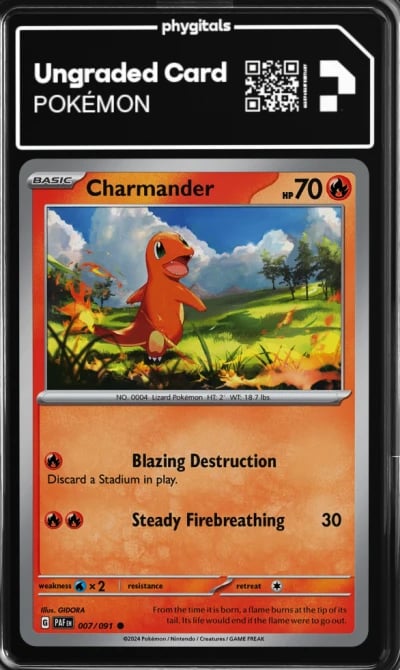2024 Charmander Paldean Fates #0