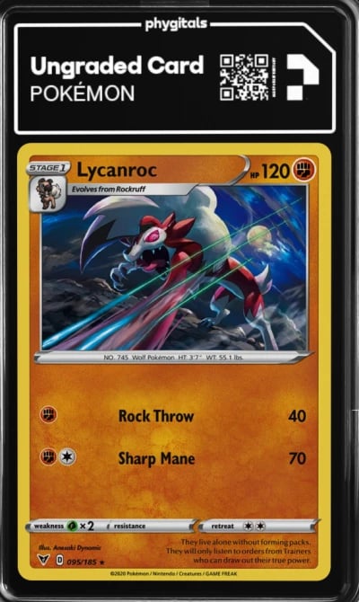 2020 Lycanroc Vivid Voltage #095