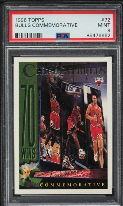 1996 Topps Basketball Chicago Bu